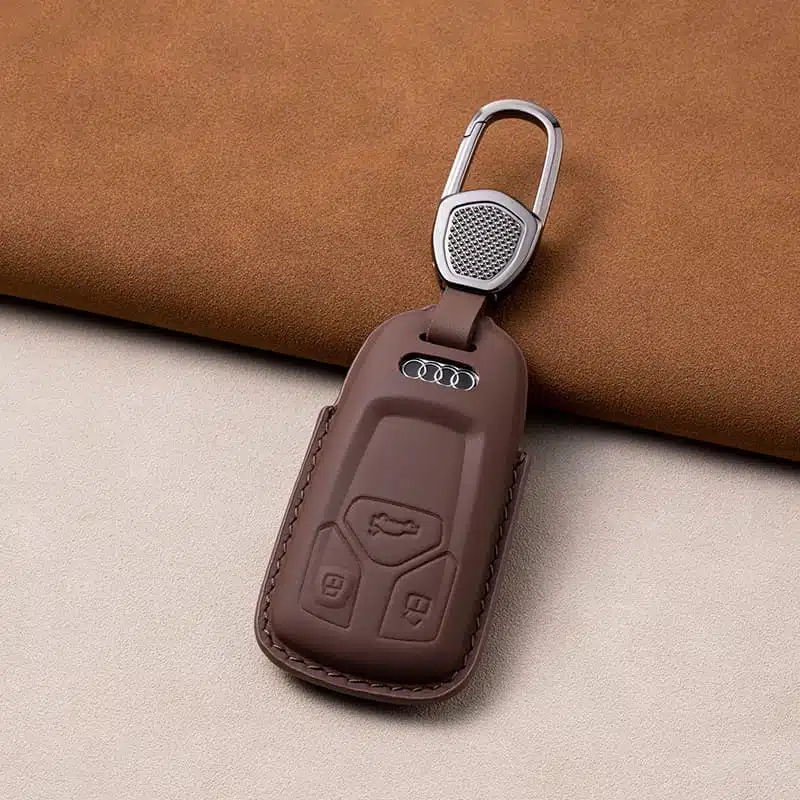 Audi Schlüsselanhänger Leder Für A4 Q7 Q5 TT A3 A6 SQ5 R8 S5 8 Audi Schlüsselanhänger Leder