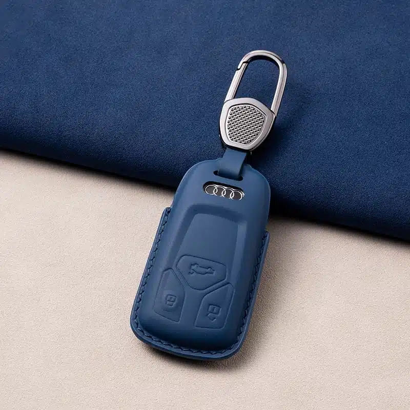 Audi Schlüsselanhänger Leder Für A4 Q7 Q5 TT A3 A6 SQ5 R8 S5 5 Audi Schlüsselanhänger Leder