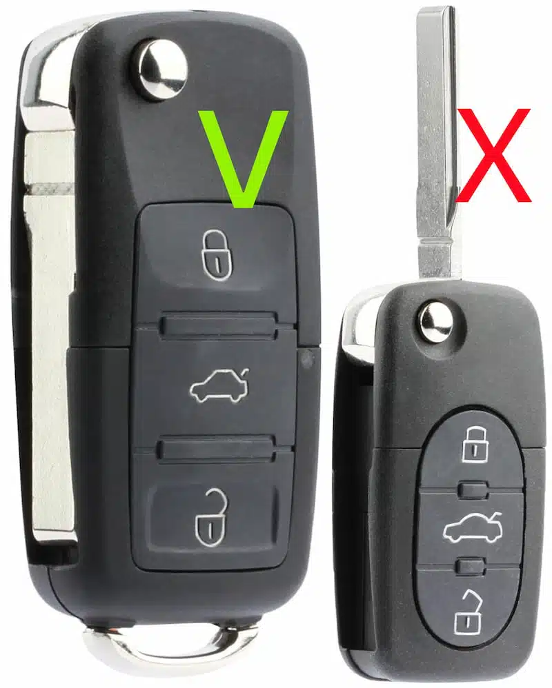 Original VW Schlüsselanhänger passt 2002 2003 2004 2005 VW Jetta, Golf, Passat 8 Original VW Schlüsselanhänger