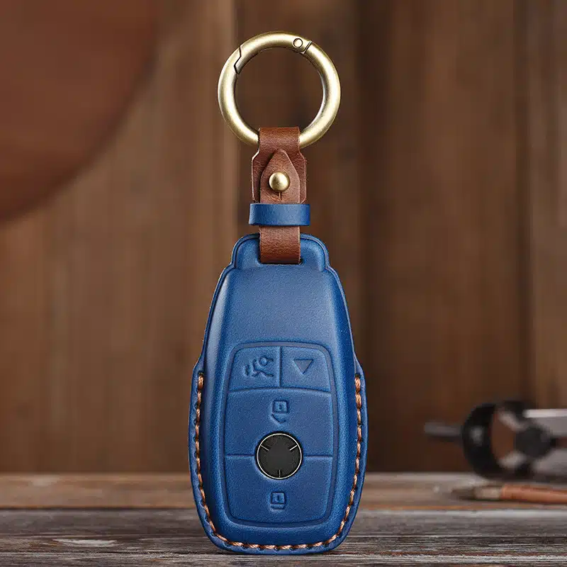 Mercedes Benz Schlüsselanhänger Leder Für E Class, S Class, W213 3 Mercedes Benz Schlüsselanhänger Leder