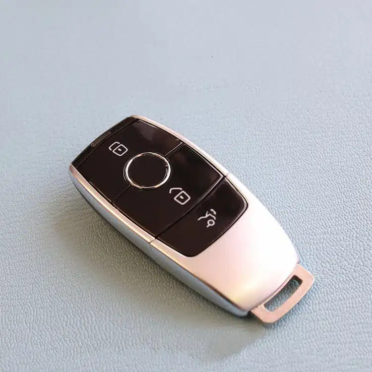 Mercedes Schlüsselanhänger Leder Für E Class, S Class, W213 1 Mercedes Schlüsselanhänger Leder