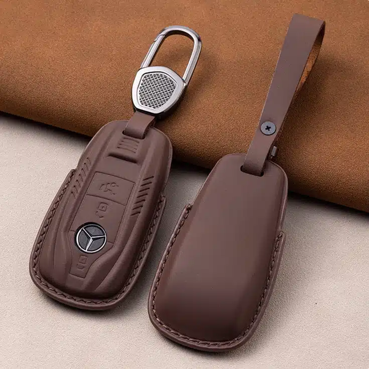 Mercedes Schlüsselanhänger Leder Für E Class, S Class, W213 8 Mercedes Schlüsselanhänger Leder