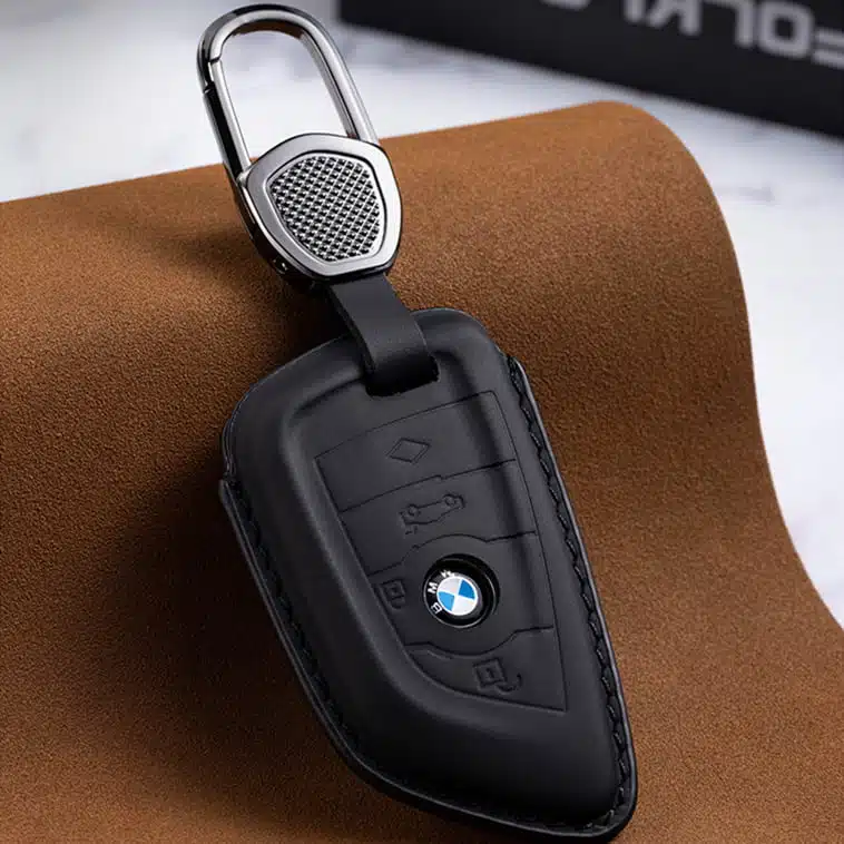 BMW Schlüsselanhänger Leder – X1, X3, X5, X6, 2, 5, 6, 7er 5 BMW Schlüsselanhänger Leder