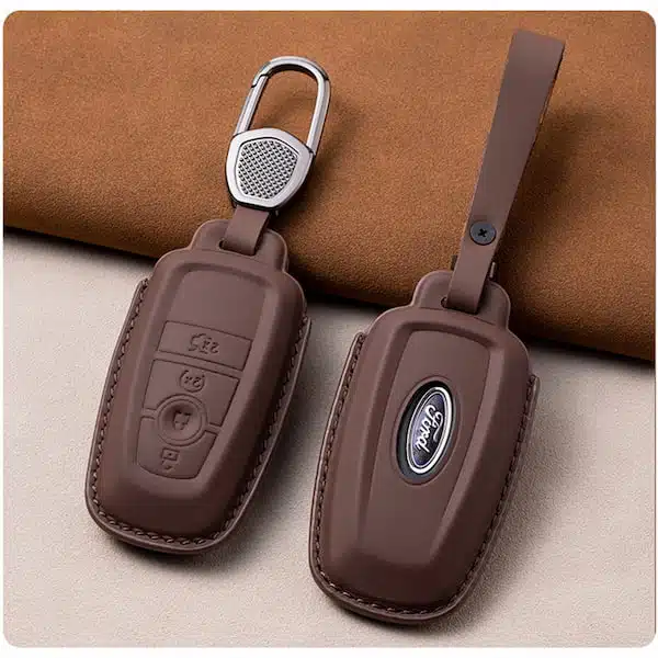 Leder Ford Schlüsselanhänger Passend für Edge Explorer Mustang 8 福特 15