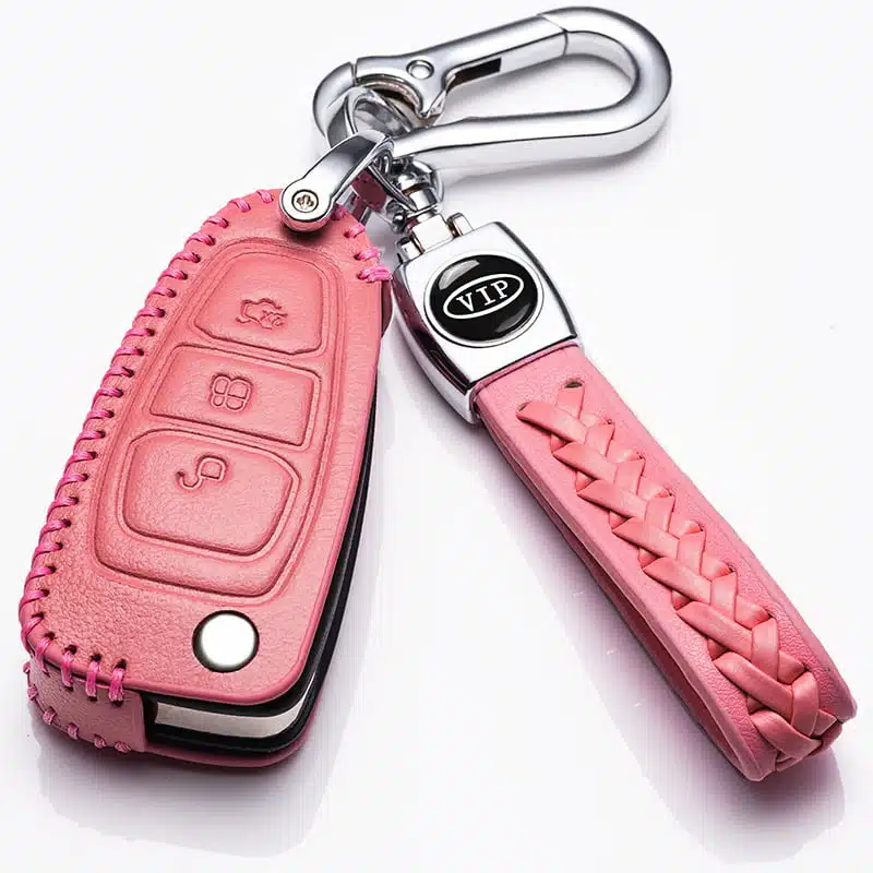 Ford ST Schlüsselanhänger Leder 2 Ford ST Schlüsselanhänger