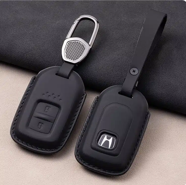 Honda Schlüsselanhänger Leder 8 本田 141