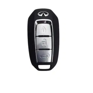 3 Tasten Infiniti Leder Schlüsselanhänger