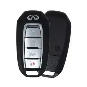 4 Tasten Infiniti Leder Schlüsselanhänger