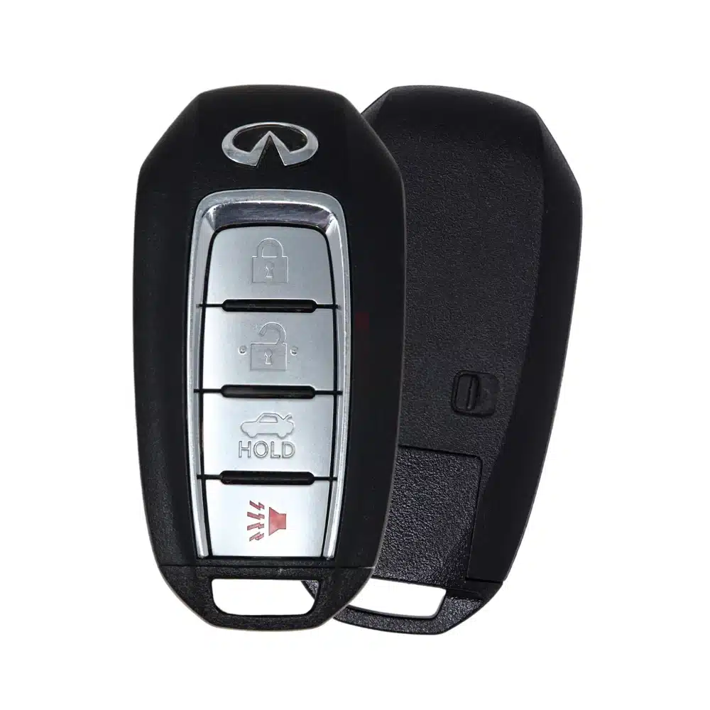 4 Tasten Infiniti Leder Schlüsselanhänger 1 4 Tasten Infiniti Leder Schlüsselanhänger