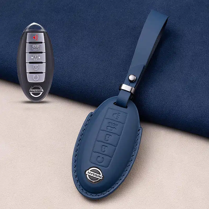 5 Tasten Leder Nissan Rogue Schlüsselanhänger 7 Nissan Rogue Schlüsselanhänger