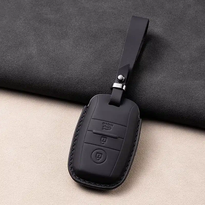 KIA Schlüsselanhänger Leder 2 KIA Schlüsselanhänger Leder