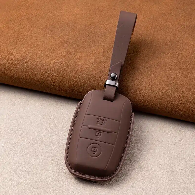 KIA Schlüsselanhänger Leder 3 KIA Schlüsselanhänger Leder