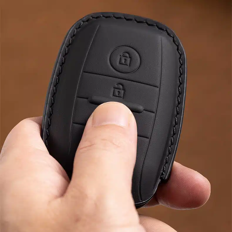 KIA Schlüsselanhänger Leder 8 KIA Schlüsselanhänger Leder